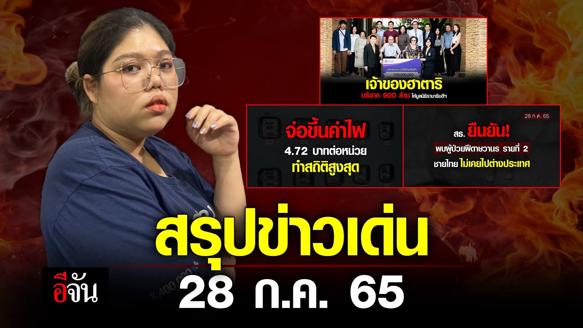 🎬 สรุปข่าวเด่นอีจัน 28 ก.ค. 65