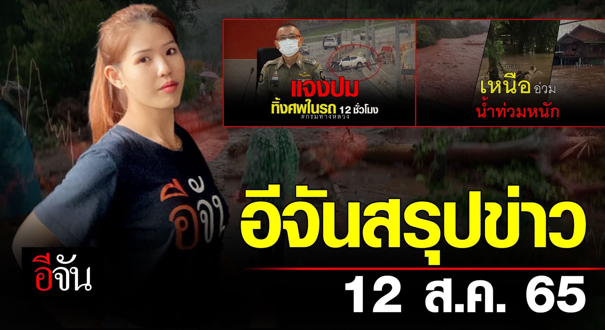 🎬 อีจันสรุปข่าว ตร.ทล. แจงปม ทิ้งศพในรถ – มู่หลานส่งผลแรง 3 จังหวัด