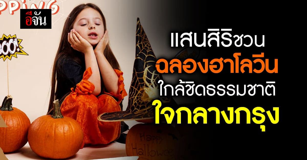 แสนสิริ แบคยาร์ด ชวนฉลองฮาโลวีนกับเหล่าผองเพื่อน ใจกลางกรุง