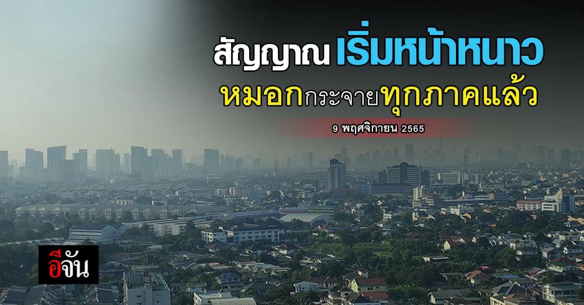 พยากรณ์อากาศวันนี้ หนาวเริ่มปกคลุม ทุกภาคมีหมอกเช้า หนาวสุด 6 องศา