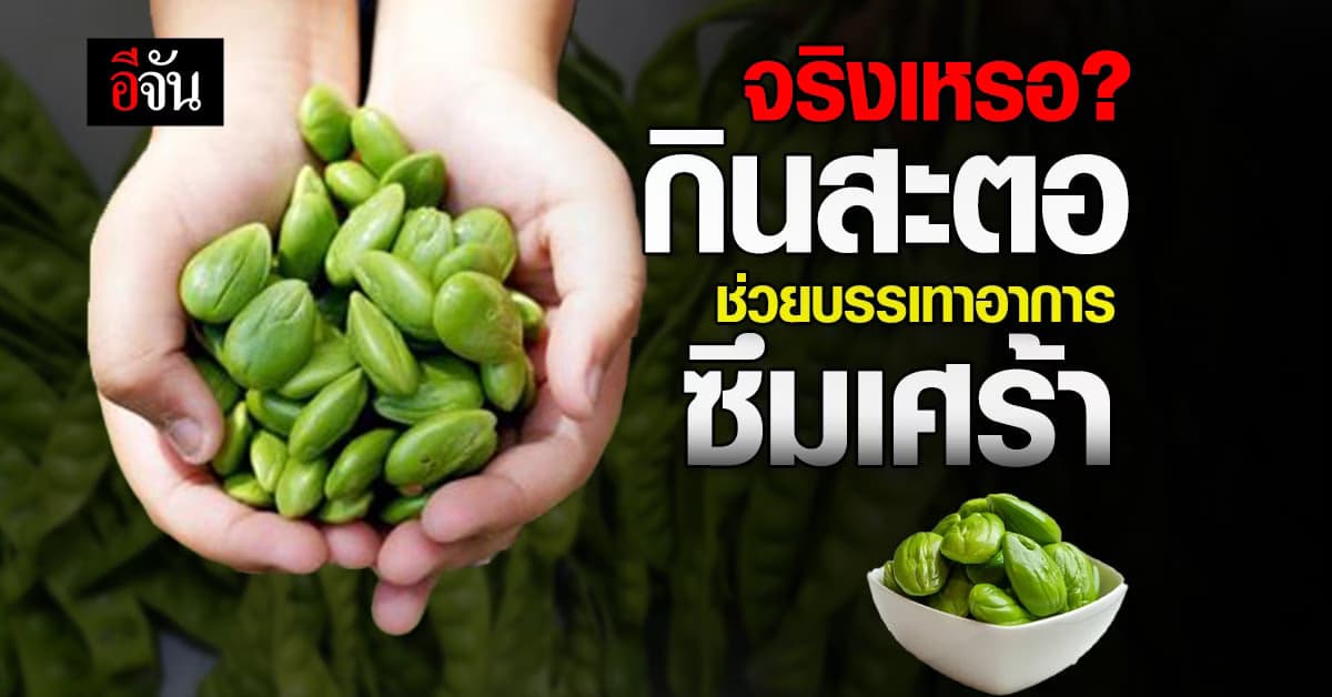 กินสะตอ ช่วยบรรเทาอาการซึมเศร้า จริงหรือ?