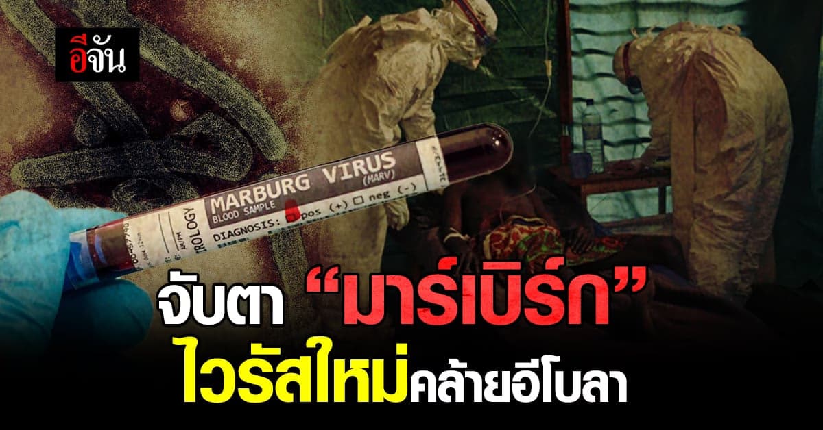 ไวรัสสายพันธุ์ใหม่ “มาร์เบิร์ก” ในแอฟริกา อัตราผู้เสียชีวิตสูง