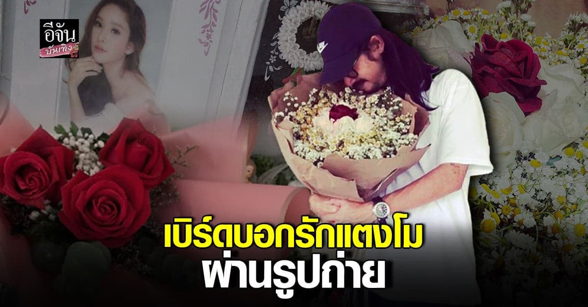 วาเลนไทน์ของ เบิร์ด บอกรัก แตงโม ผ่านรูปถ่าย