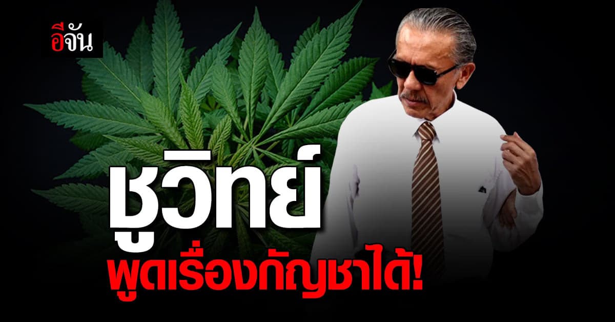 ศาลแพ่ง ยกเลิกคำสั่งคุ้มครองชั่วคราว ห้าม ชูวิทย์ พูดเรื่อง กัญชา