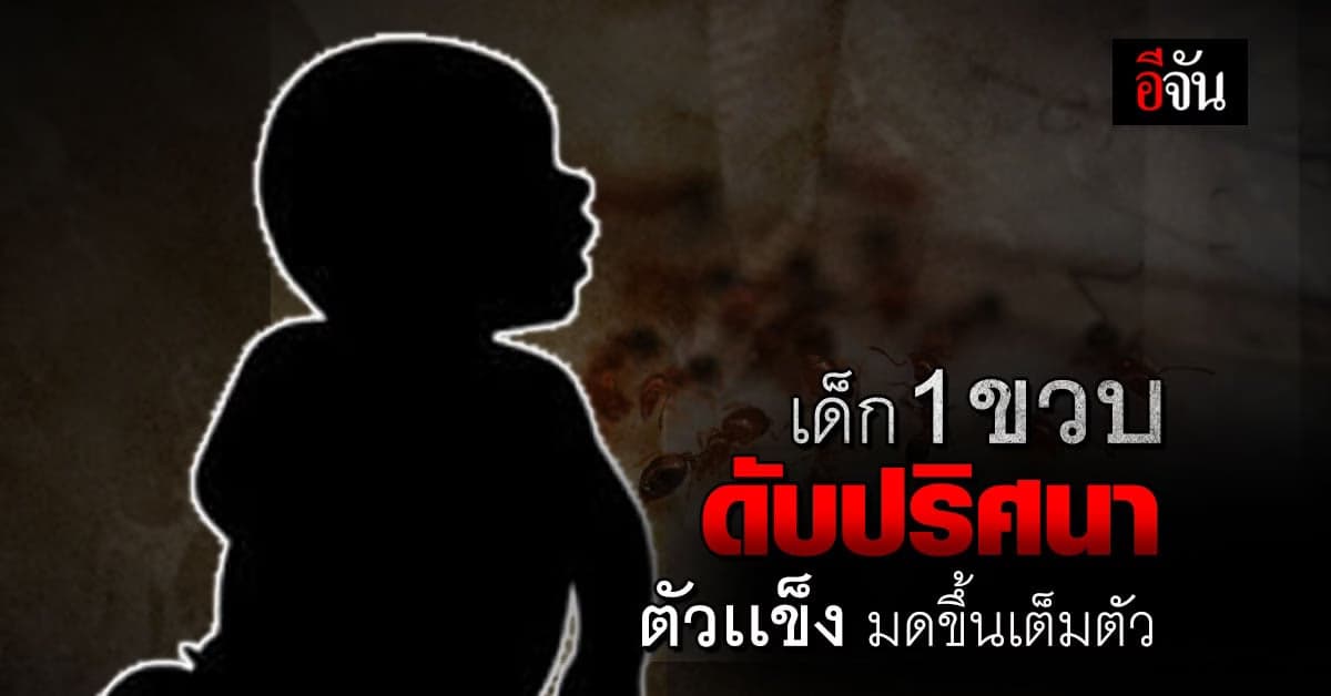 เด็ก 1 ขวบตายปริศนา เเม่บอกให้ยาเเก้ปวดท้อง หลังจากนั้น ลูกไม่หายใจ