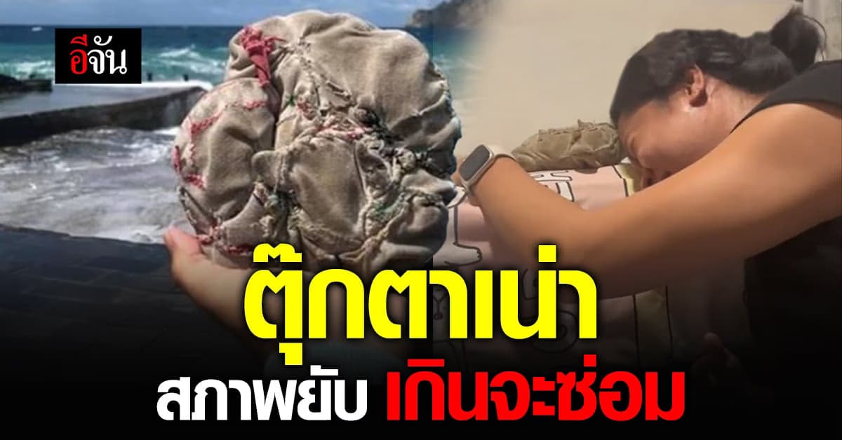 เอ็นดู สาวส่งตุ๊กตาไปซ่อมที่ร้าน แต่ร้านตอบกลับมาสภาพน้องเกินเยียวยา