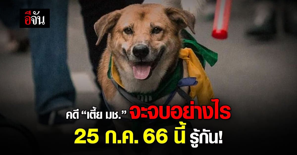 คืบคดี เตี้ย มช. ศาลนัดฟังคำพิพากษา 25 กรกฎาคมนี้