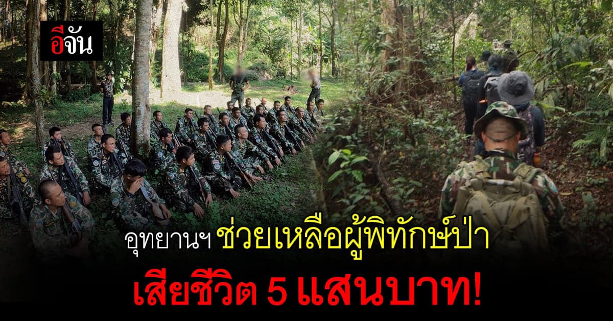 ชัยวัฒน์ ดันช่วยเหลือ ผู้พิทักษ์ป่า เสียชีวิตปฏิบัติหน้าที่ จ่าย 5 แสน