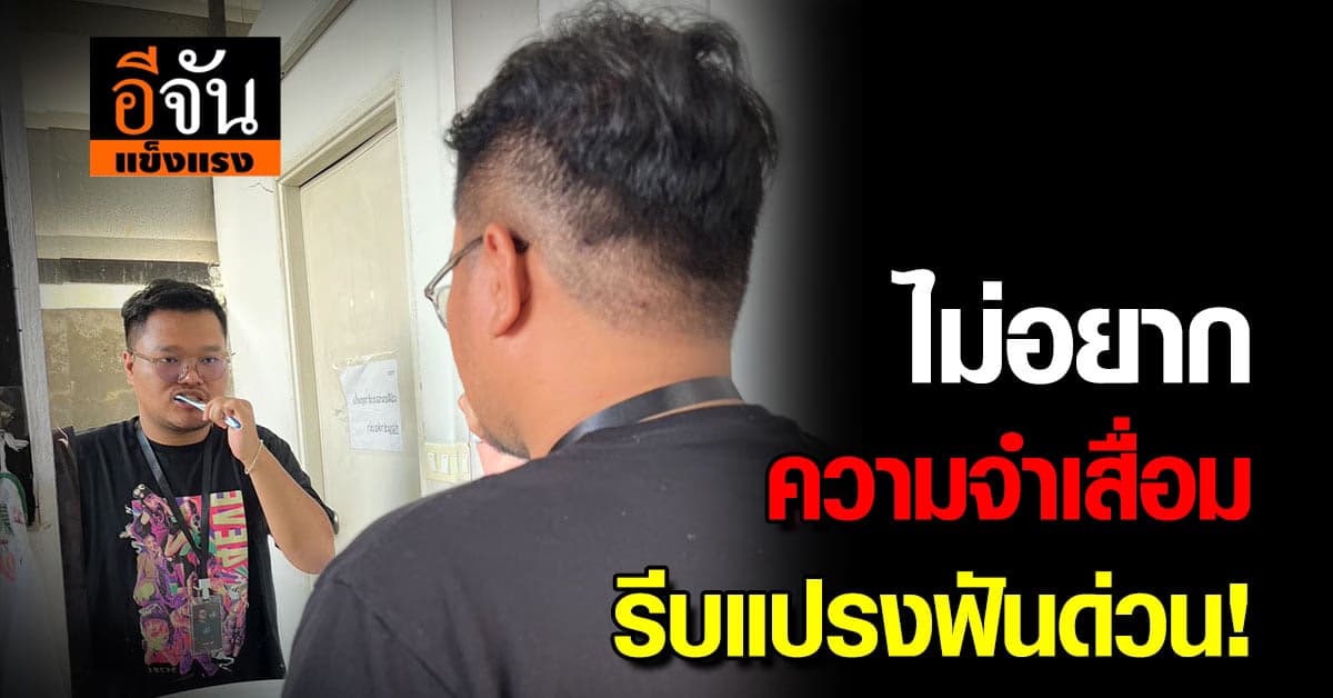 นักวิจัยชาวญี่ปุ่น เผย ฟันผุทำให้ความจำเสื่อม