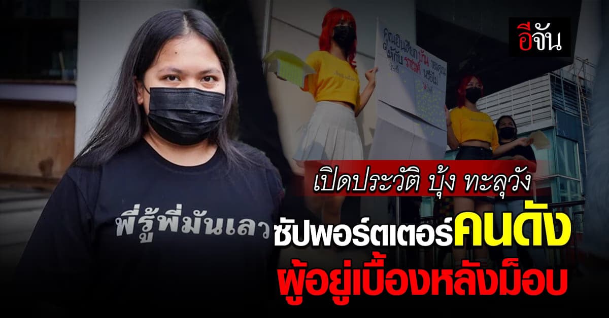 รู้จัก บุ้ง เนติพร ผู้อยู่เบื้องหลังม็อบทะลุวัง