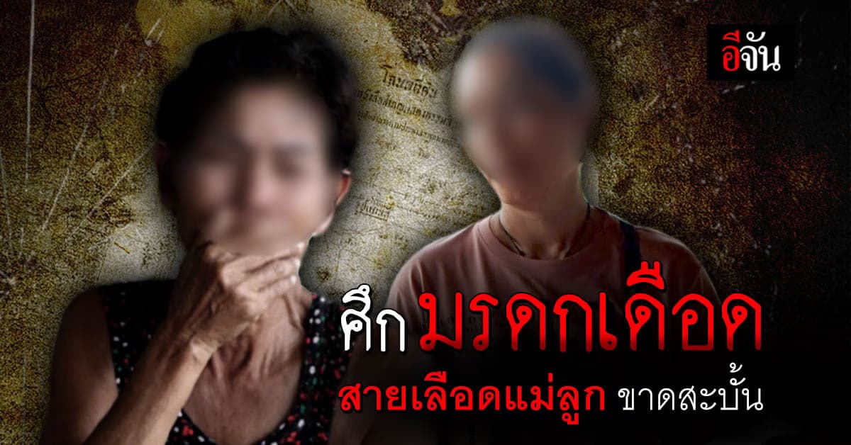แม่ร่ำไห้ใจแทบขาด ลั่นวาจา ตัดสายเลือดกับลูกขาดสะบั้น หลังชิงมรดกเดือด