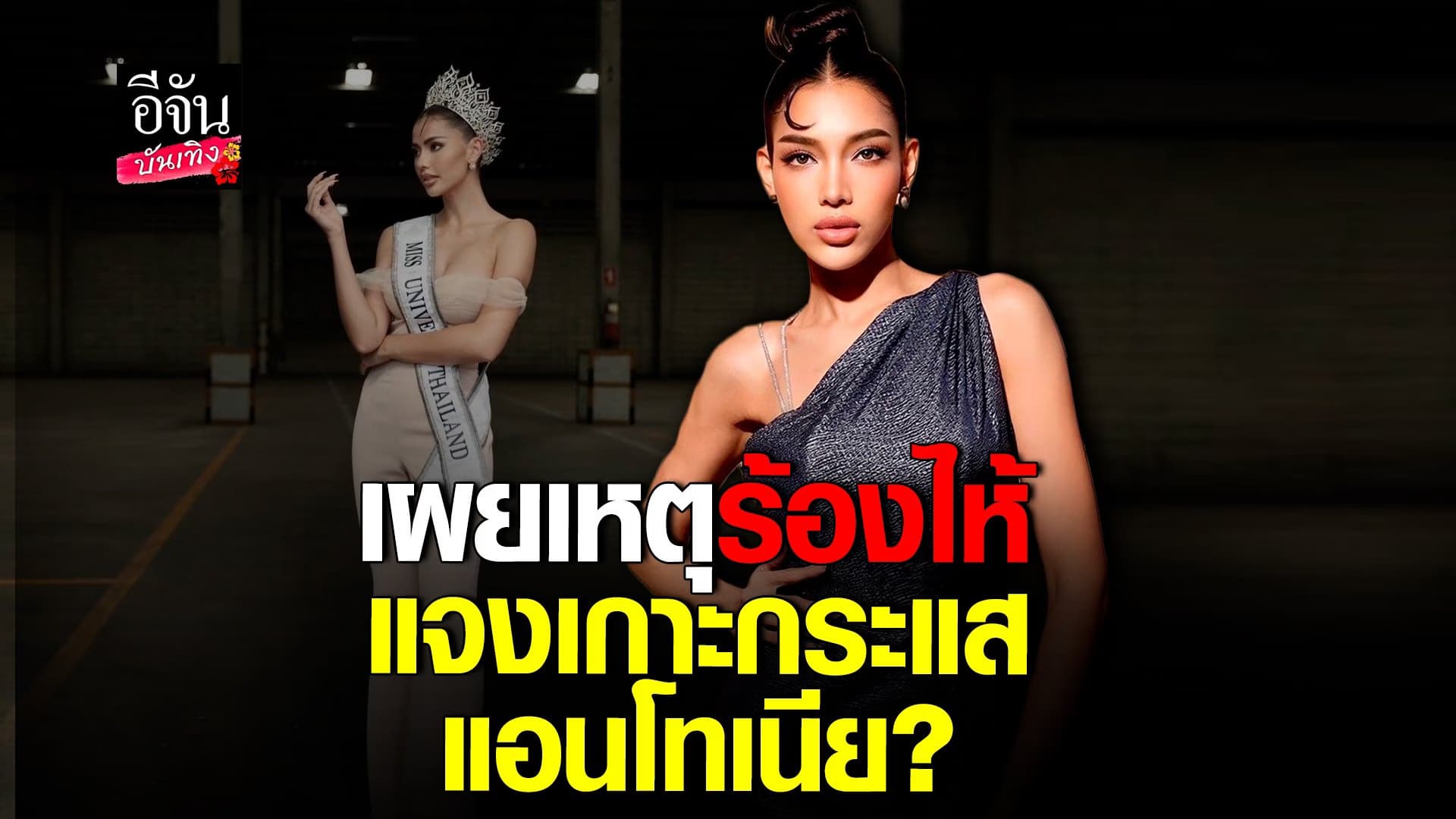 🎬 คลิปบันเทิง : นลิน ลั่น ไม่ได้ตีสนิท แอนโทเนีย เพื่อหวัง เกาะกระแส