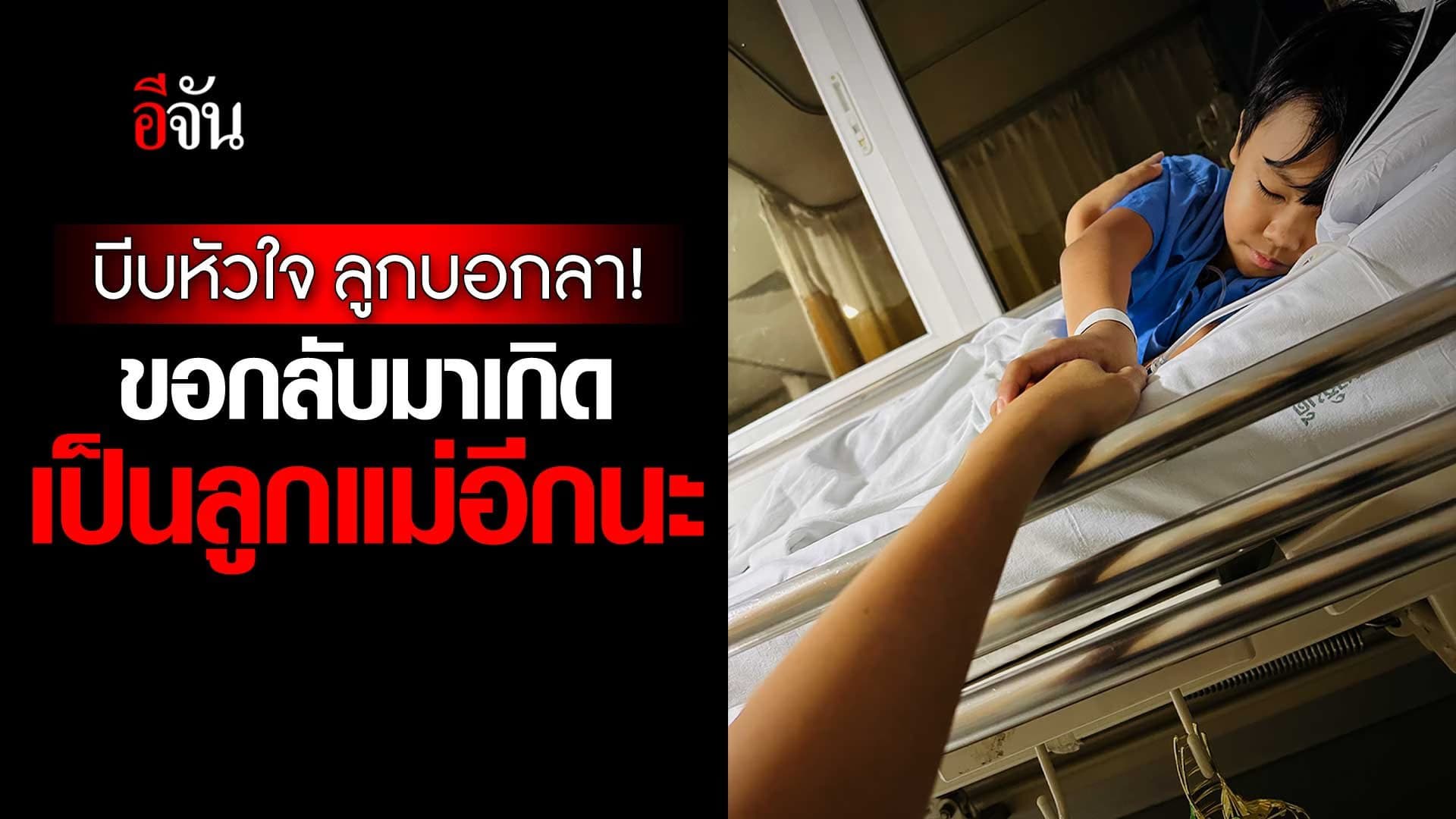 🎬 บีบหัวใจ ลูกบอกลา! ขอกลับมาเกิด เป็นลูกแม่อีกนะ