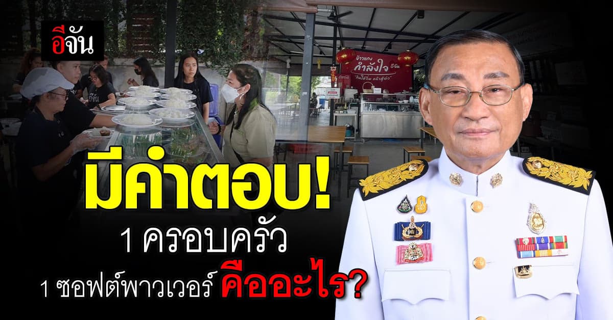 “เสริมศักดิ์” ตอบแล้ว 1 ครอบครัว 1 ซอฟต์พาวเวอร์ คืออะไร?