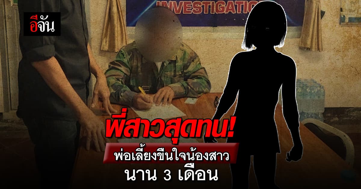 สลดใจ! แม่ไม่เชื่อ พ่อเลี้ยงขืนใจลูกสาว วัย 10 ขวบ