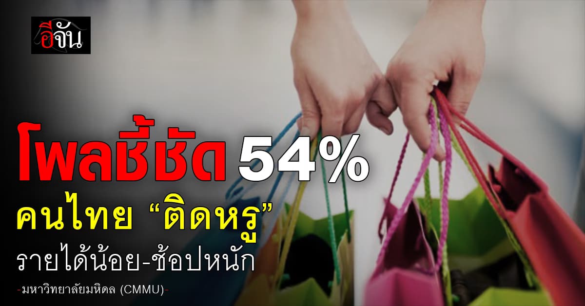 ม.มหิดล เจาะอินไซต์คนไทย “ติดหรู” ยอมจ่ายแพงแม้รายได้ต่ำ-เศรษฐกิจแย่