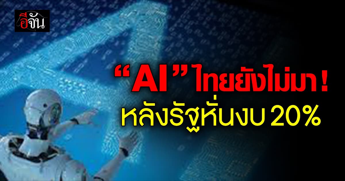 ‘ThaiLLM’ เอไอสัญชาติไทยสะดุด หลัง “ดีอี” รับหั่นงบฯออก 20%