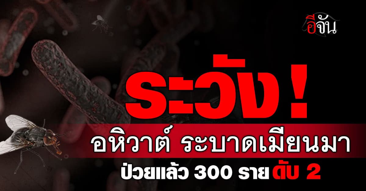 สธ. เข้มชายแดน หลัง อหิวาต์ ระบาดหนักที่เมียนมา ป่วยกว่า 300 ดับแล้ว 2