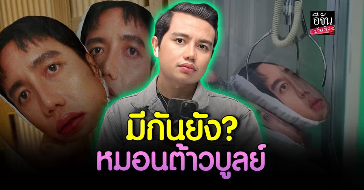ปังไม่ไหว ไพบูลย์ แสงเดือน ทำหมอนหน้าตัวเอง คอลเลคชั่นหมอนต้าวบูลย์