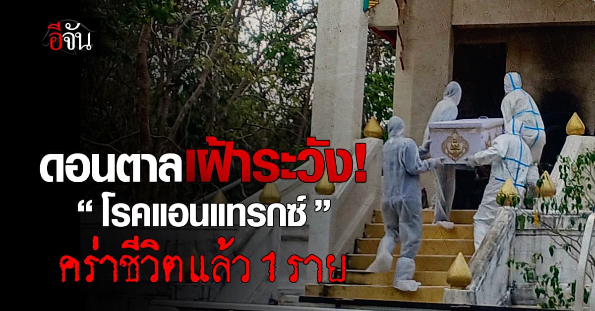 ดอนตาล เฝ้าระวัง! “โรคแอนแทรกซ์” คร่าชีวิตชาวมุกดาหาร แล้ว 1 ราย 