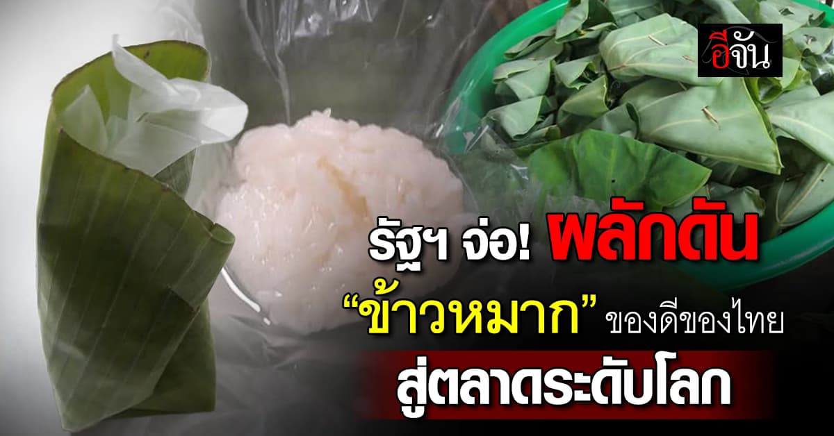 รัฐฯ จ่อผลักดัน อาหารหมักดองไทยแหล่งโพรไบโอติกในอาหารสู่ตลาดระดับโลก  