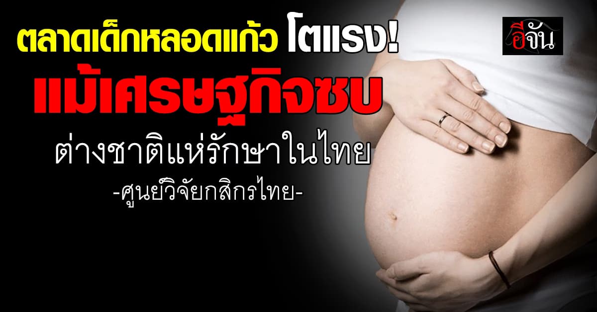ตลาดเด็กหลอดแก้ว โตแรง! แม้เศรษฐกิจซบ  ต่างชาติแห่รักษาในไทย