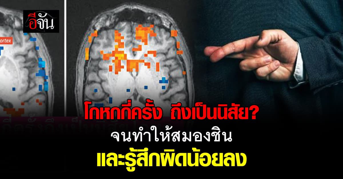 วิจัยด้านประสาท เผย “การโกหกซ้ำๆ” จะทำให้สมองชิน