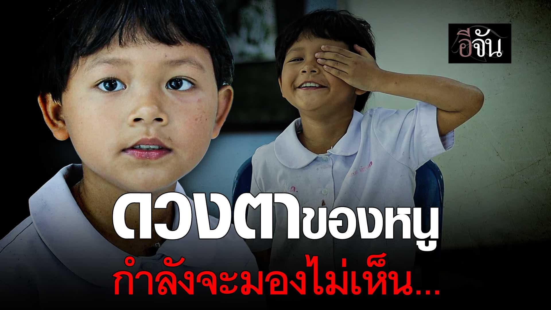 🎬 ดวงตาของหนู กำลังจะมองไม่เห็น…