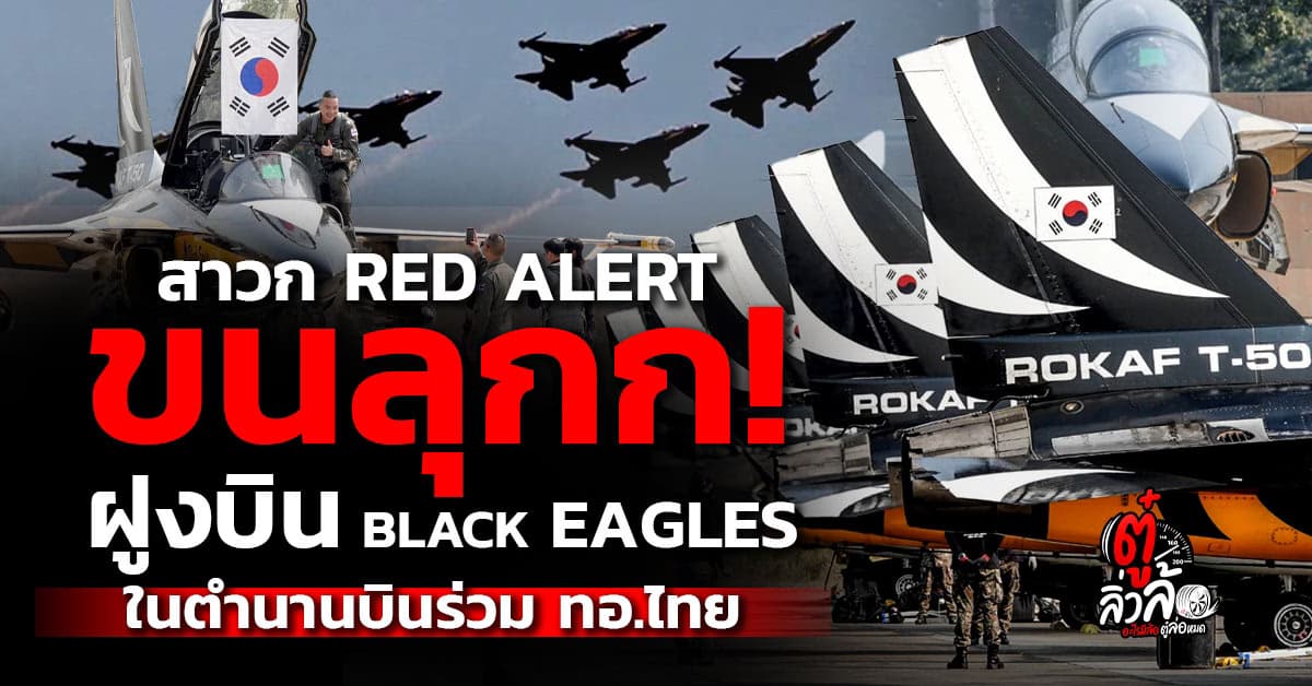 ทัพฟ้าไทย-เกาหลี โชว์เหนือ! จัด Friendship Flight บินเกาะหมู่เหนือยอดดอยอินทนนท์