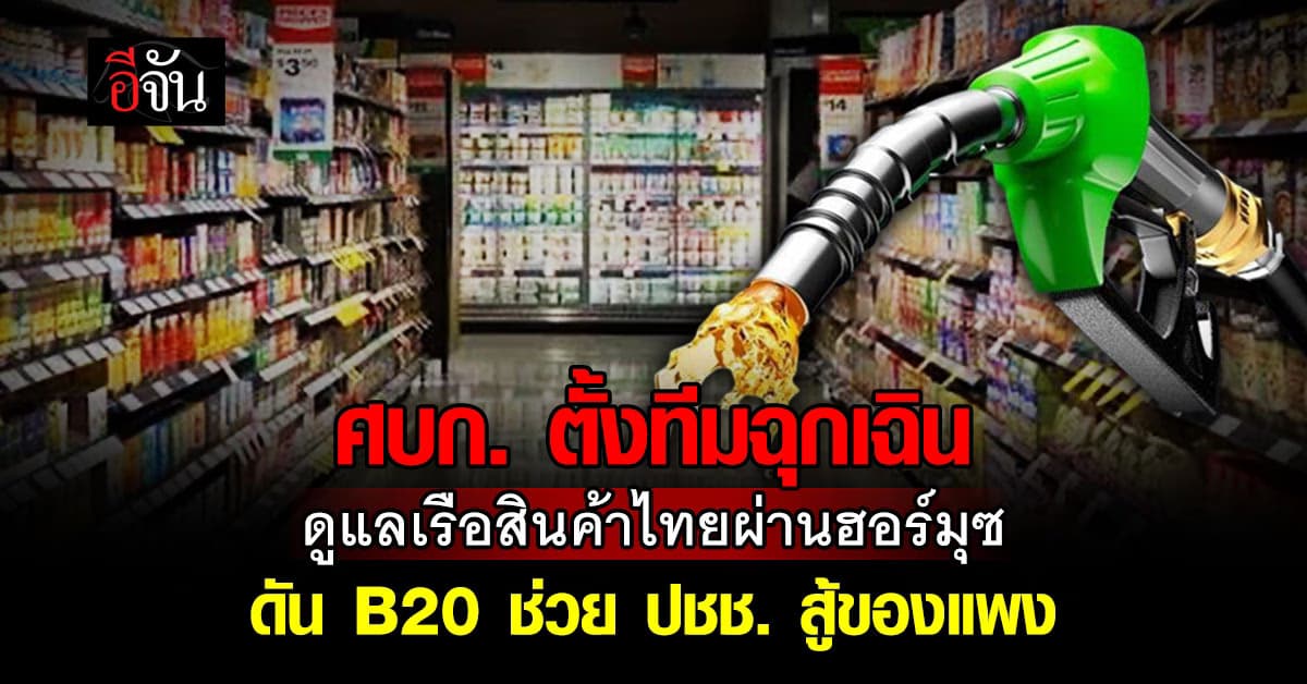 ศบก. ลุยเต็มสูบ! ตั้งทีมฝ่าด่าน “ช่องแคบฮอร์มุซ” พาเรือไทยฝ่าวิกฤต