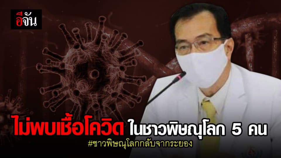 โล่งใจ…ชาวพิษณุโลก 5 คน เคยพักที่ รร.เดียวกับทหารอียิปต์ ตรวจไม่พบโควิด-19