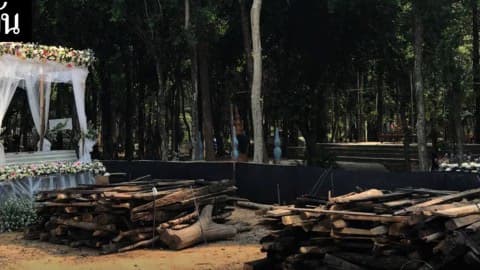 ฟอนเผา 13 ศพ เหยื่อบัสมรณะ