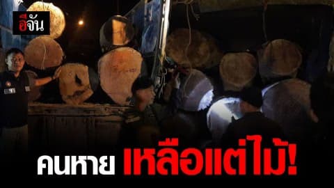 รถ 6 ล้อ ลอบขนไม้ประดู่ มูลค่ากว่า 162,400 บาท