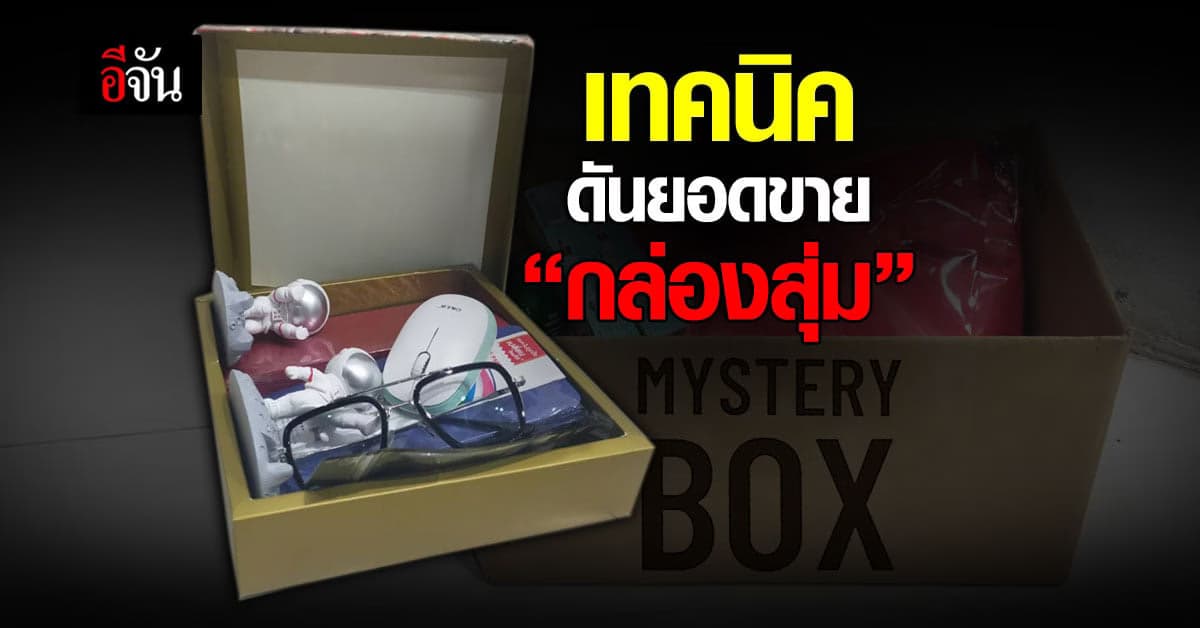 เทคนิค การตลาด ‘กล่องสุ่ม ’ พลิกธุรกิจดัน ยอดขาย ไม่ต้อง ลุ้น