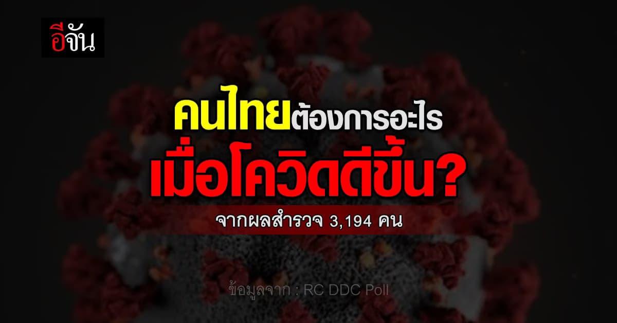 เมื่อโควิดดีขึ้น คนไทยอยากให้เลิกตรวจ ATK!!!