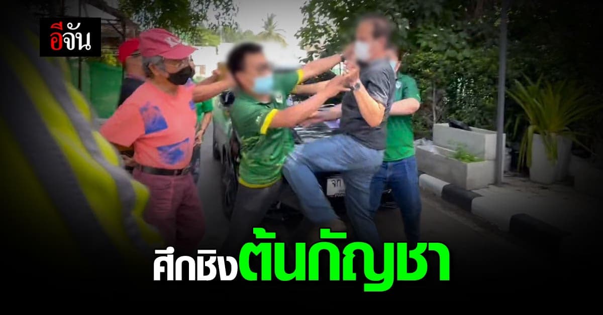 หนุ่มใหญ่หงุดหงิด! จองต้นกัญชาไม่ได้ เปิดศึกต่อยชุลมุน